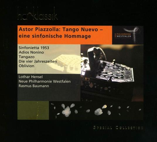 Tango Nuevo - A Symphonic Tribute - CD Audio di Astor Piazzolla