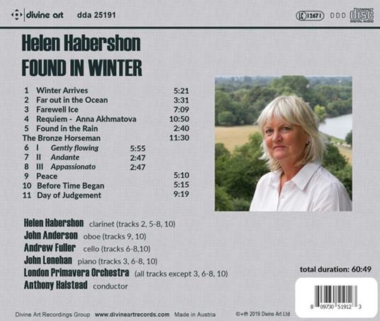 Found in Winter - CD Audio di Anthony Halstead,Helen Habershon - 2