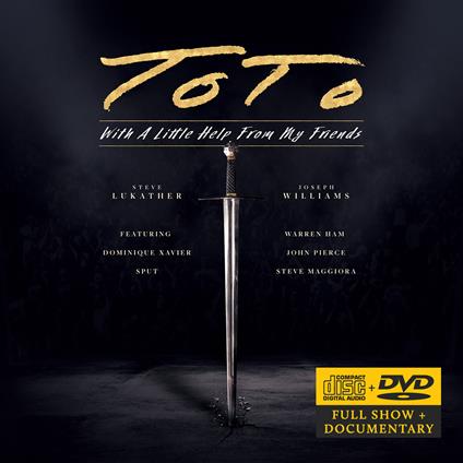 With a Little Help from My Friends (CD + DVD) - CD Audio di Toto