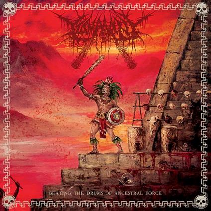 Beating The Drums Of Ancestral Force (Coloured Vinyl) - Vinile LP di Tzompantli