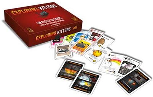 Exploding Kittens. Base - ITA. Gioco da tavolo - 2