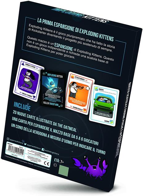 Exploding Kittens - Imploding Kittens. Esp. - ITA. Gioco da tavolo - 6