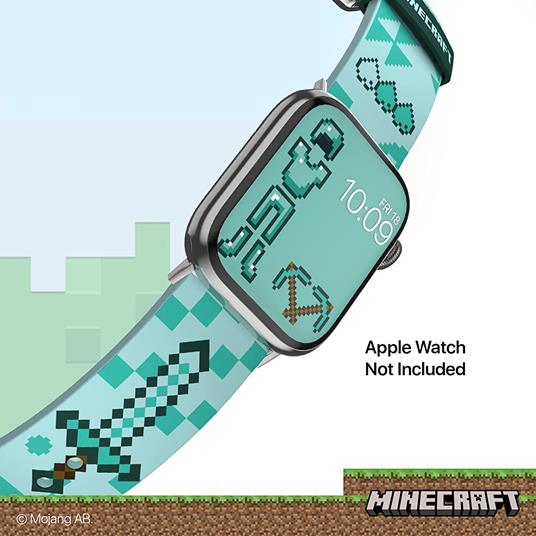 Minecraft Iconic Cinturino per Smartwatch Moby Fox - 5
