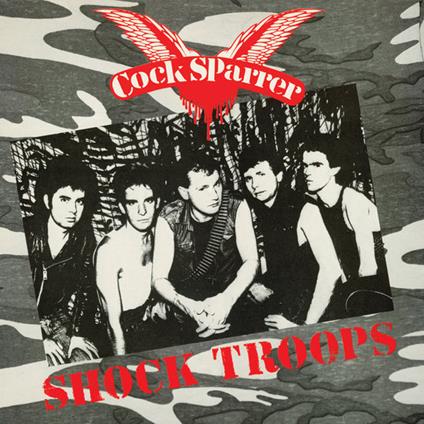 Shock Troops (Black Ice Splatter Edition) - Vinile LP di Cock Sparrer