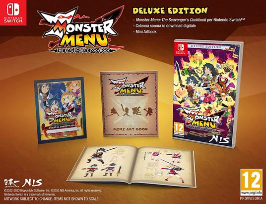 Monster Menu The Scavenger's Cookbook Deluxe Edition - SWITCH - 2