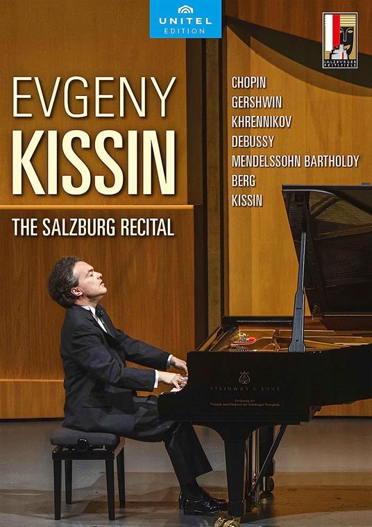 Evgeny Kissin The Salzburg Recital (DVD) - DVD di Frederic Chopin