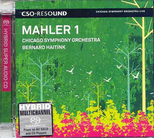 Sinfonia n.1 - SuperAudio CD ibrido di Gustav Mahler,Bernard Haitink,Chicago Symphony Orchestra