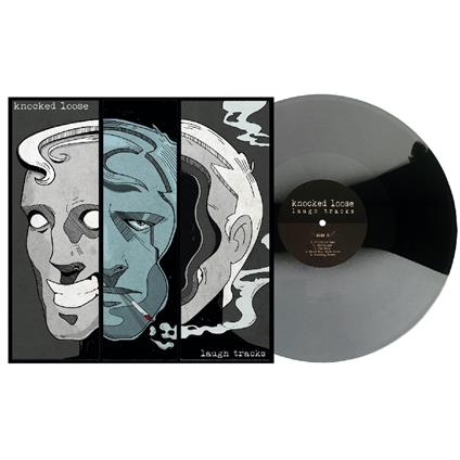 Laugh Tracks (Silver-Black Tri-Stripe Vinyl) - Vinile LP di Knocked Loose