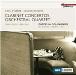 Concerto per 2 clarinetti n.2 - Quartetto in Sol / Concerto per clarinetto - CD Audio di Carl Stamitz,Johann Stamitz,Cappella Coloniensis,Gabriele Ferro,Ulf Björlin