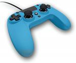 Gioteck VX4 Blu USB Gamepad Analogico/Digitale PC, PlayStation 4