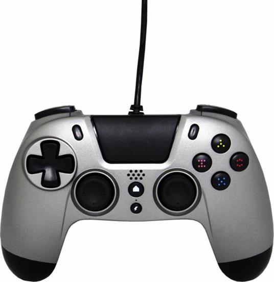 Gioteck VX4 Titanio USB Gamepad Analogico/Digitale PC, PlayStation 4 - 2