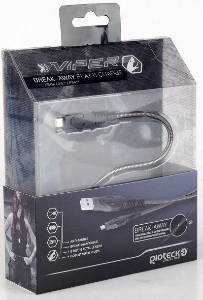 GIOTECK Cavo TX-Viper Anti Twist Play&C. - 3