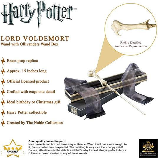 Harry Potter: Bacchetta Magica Deluxe di Voldemort - Noble Collection - TV  & Movies - Giocattoli | IBS