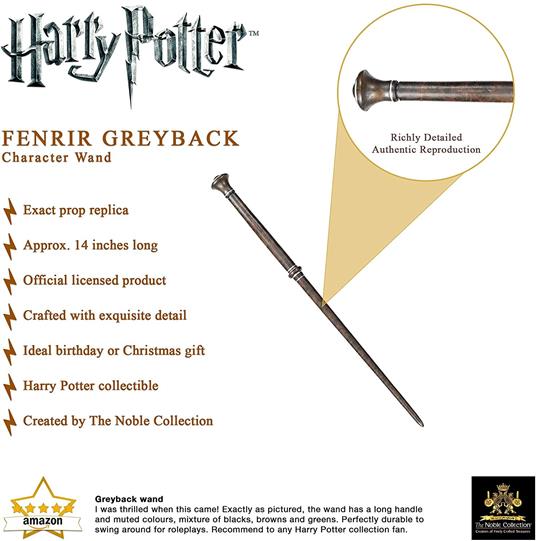 Harry Potter: Bacchetta Magica di Fenrir Greyback - 4