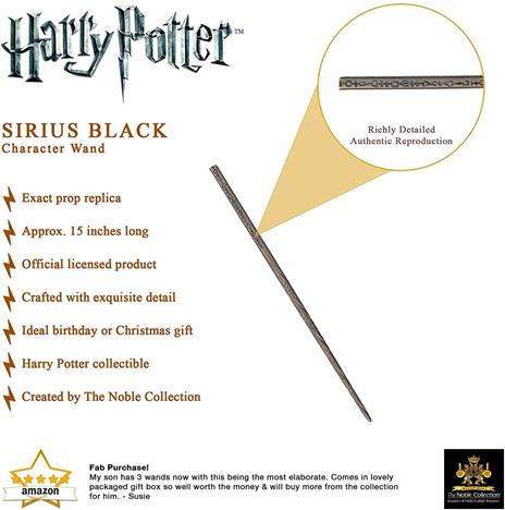Harry Potter: Bacchetta Magica di Sirius Black - 5