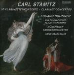 10 Concerti per Clarinetto Concerti Doppi - CD Audio di Carl Stamitz