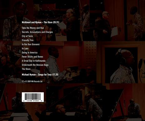 The Glare - CD Audio di Michael Nyman,David McAlmont - 2