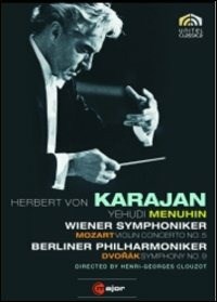 Herbert Von Karajan. Mozart Violin Concerto No. 5. Dvorák Symphony No. 9 ( DVD) - Antonin Dvorak , Wolfgang Amadeus Mozart - CD | IBS
