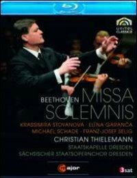 Ludwig van Beethoven. Missa Solemnis (Blu-ray) - Blu-ray di Ludwig van Beethoven,Christian Thielemann,Michael Schade,Elina Garanca,Krassimira Stoyanova