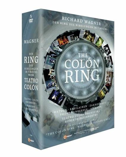 The Colon Ring (5 DVD) - DVD di Richard Wagner,Roberto Paternostro