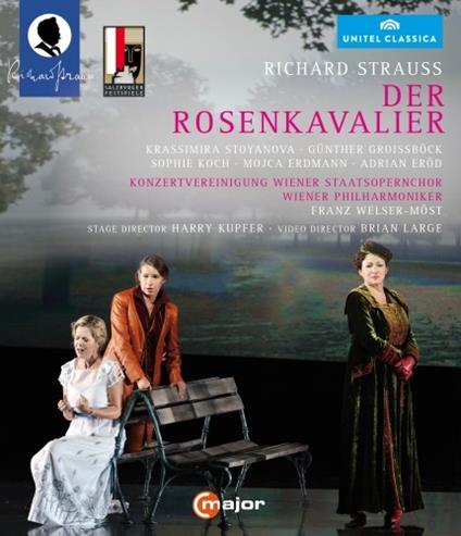 Richard Strauss. Der Rosenkavalier. Il cavaliere della rosa (Blu-ray) - Blu-ray di Richard Strauss,Wiener Philharmoniker,Mojca Erdmann,Sophie Koch,Krassimira Stoyanova