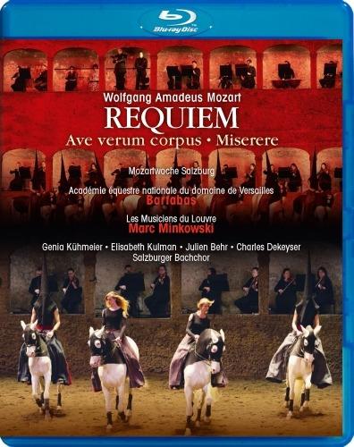 Requiem K 626 - Ave Verum Corpus - Miserere - Bartabas (Blu-ray) - Blu-ray di Wolfgang Amadeus Mozart,Marc Minkowski,Les Musiciens du Louvre