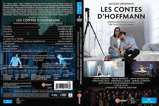 I racconti di Hoffman (Les Contes d'Hoffmann) (2 DVD) - DVD di Jacques Offenbach - 2