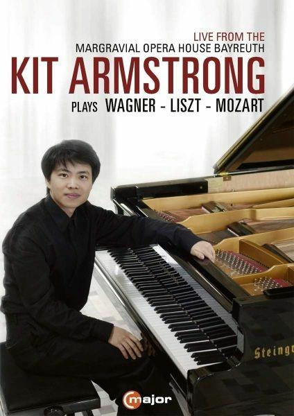 Kit Armstrong plays Wagner, Liszt and Mozart (DVD) - DVD di Franz Liszt,Wolfgang Amadeus Mozart,Richard Wagner,Kit Armstrong
