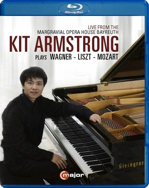 Kit Armstrong plays Wagner, Liszt and Mozart (Blu-ray) - Blu-ray di Franz Liszt,Wolfgang Amadeus Mozart,Richard Wagner,Kit Armstrong