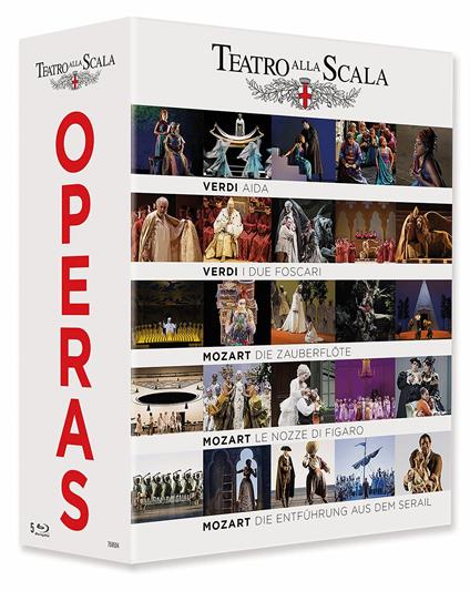 Teatro Alla Scala Opera Box (5 Blu-ray) - Blu-ray