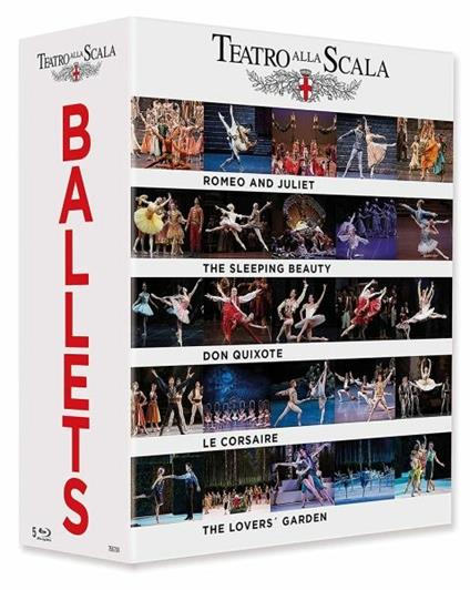 Teatro alla Scala Ballets (5 Blu-ray - Box Set) - Blu-ray