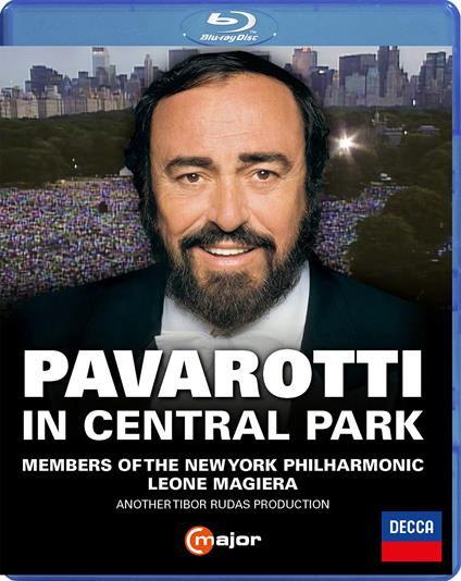 Pavarotti In Central Park (Blu-ray) - Blu-ray di Luciano Pavarotti