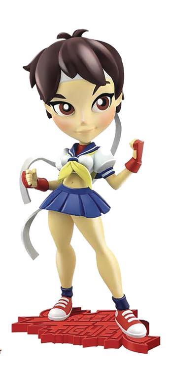 Action Figure Street Fighter Knockouts Vinyl Serie 1 Sakura 18 cm Cryptozoic Mini Cryptozoic Entertainment - 3