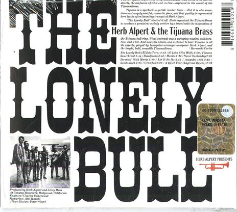 The Lonely Bull - CD Audio di Herb Alpert,Tijuana Brass - 2