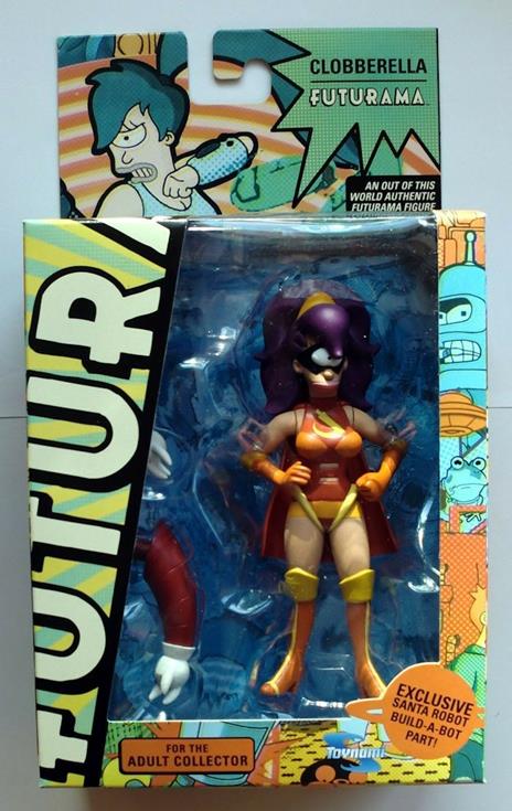 Toynami Futurama Action Figure Clobberella Leela - 4