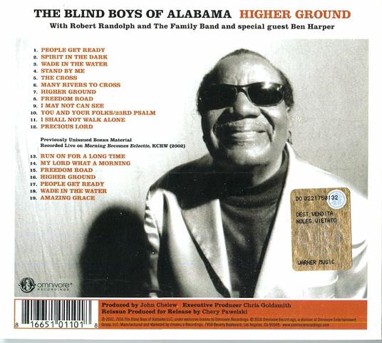 Higher Ground - CD Audio di Blind Boys of Alabama - 2