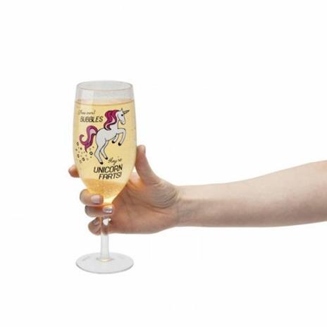 Big Mouth Bmwg-0022 Wine Glass Unicorn Champagne - 3