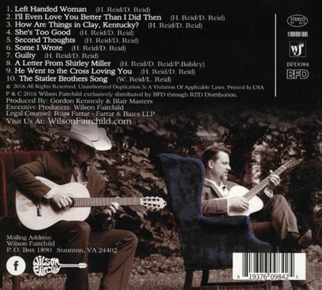 Songs Our Dad Wrote - CD Audio di Wilson Fairchild - 2