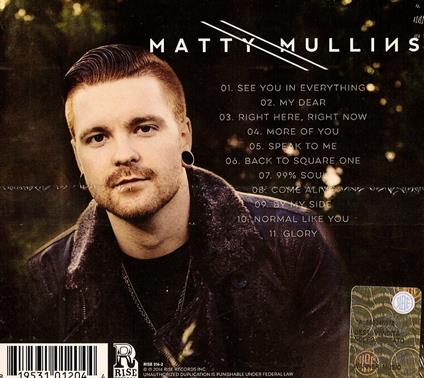 Matty Mullins - CD Audio di Matty Mullins