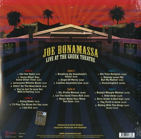 Live At The Greek Theatre - Vinile LP di Joe Bonamassa - 2