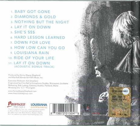 Lay it on Down (Deluxe Limited Edition) - CD Audio di Kenny Wayne Shepherd - 2