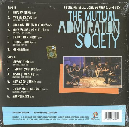 The Mutual Admiration Society ( + MP3 Download) - Vinile LP - 2