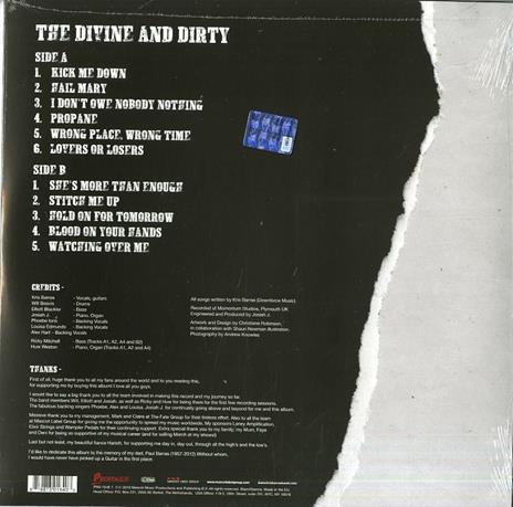 The Divine and Dirty ( + MP3 Download) - Vinile LP di Kris Barras Band - 2