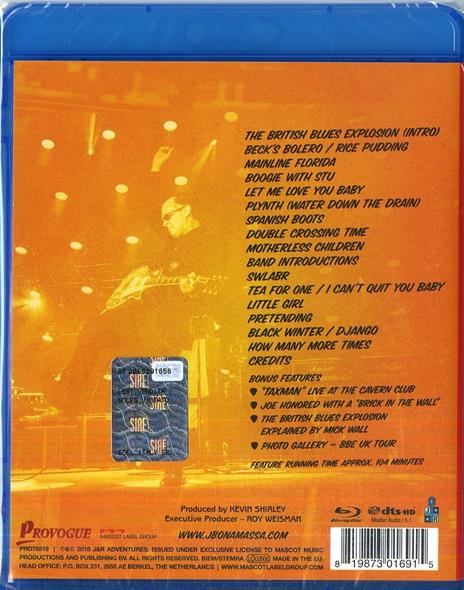 British Blues Explosion Live (Blu-ray) - Blu-ray di Joe Bonamassa - 2