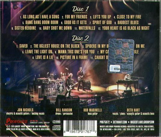 Live at the Royal Albert Hall - CD Audio di Beth Hart - 2