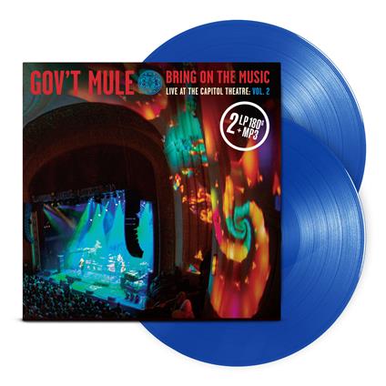 Bring on the Music. Live at the Capitol (Limited 180 gr. Blue Coloured Vinyl Edition) - Vinile LP di Gov't Mule