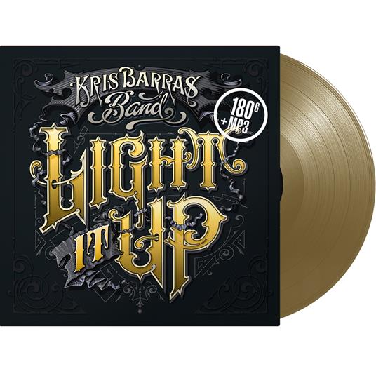 Light It Up (Gold Vinyl + Mp3) - Vinile LP di Kris Barras Band