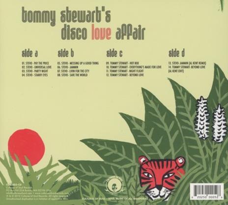 Disco Love Affair - CD Audio di Tommy Stewart - 2