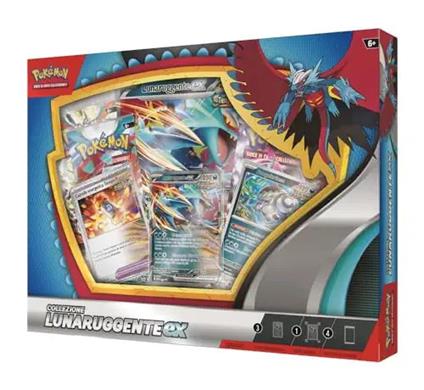 Pokemon Ex Box 2 Soggetti Eroeferreo Ex e Lunaruggente Ex