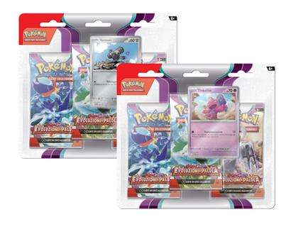 Pokemon Evoluzioni a Paldea Blister 3 Buste + 1 Card